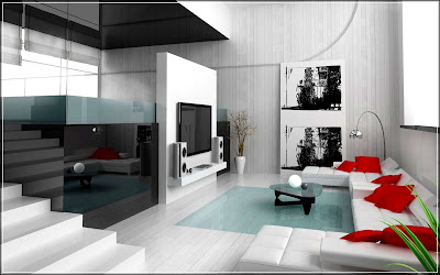 Desain Ruang Tamu Minimalis Tanpa Sofa