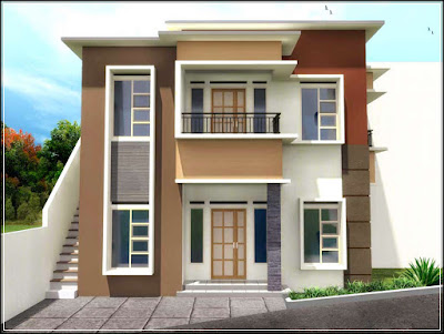 Model Rumah Minimalis Sederhana 2 Lantai